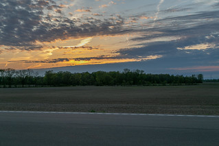 Farmland at Sunset — Clinton Township, Seneca County, Ohio