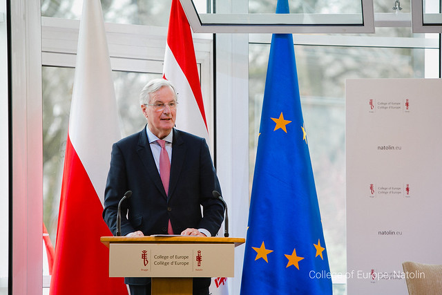 "Europe after Brexit" – High-level lecture by Mr Michel BARNIER. 29 March 2019