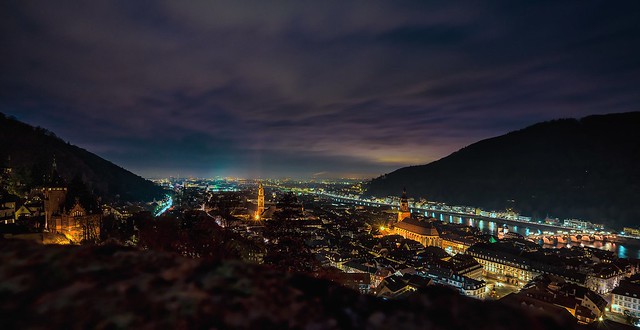 Heidelberg by night