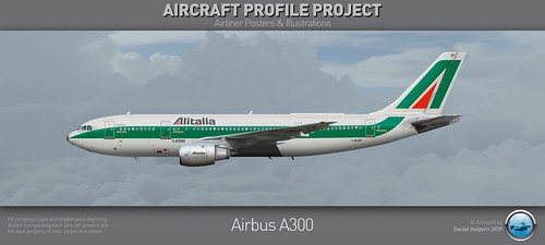 ALITALIA A300 | by The Aircraft Profile Project