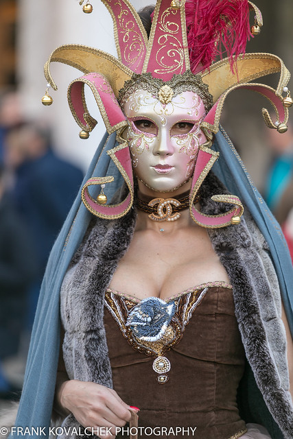 Model(s) at the 2019 Carnevale di Venezia - 2nd Sunday
