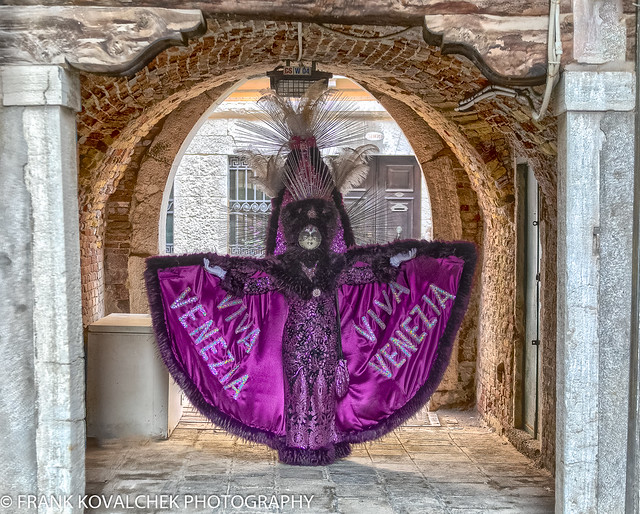 Model(s) at the 2019 Carnevale di Venezia - 2nd Sunday
