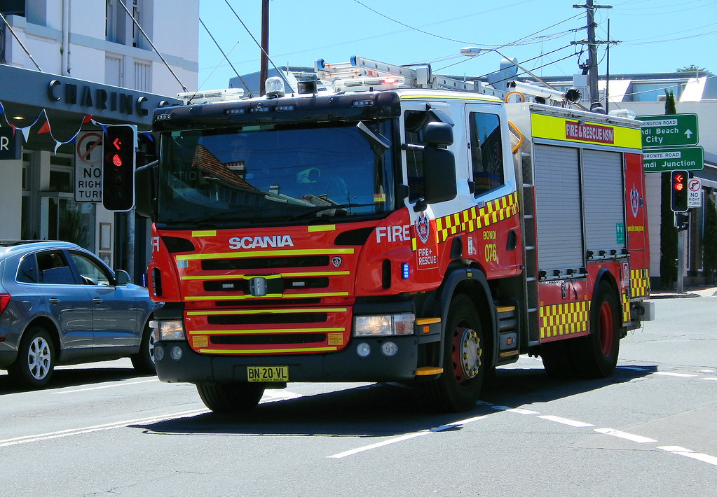 Fire Engine, Waverley, Sydney, NSW.