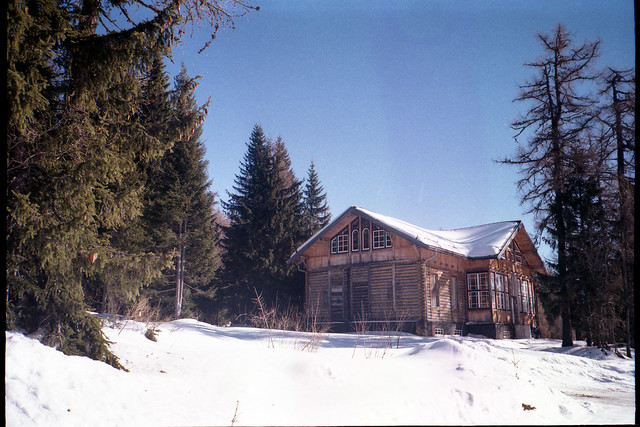 Forest shelter in Tatras