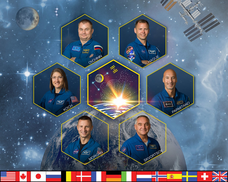 The official Expedition 60 crew portrait