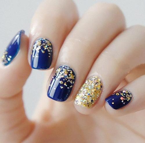 New Sequin Nails Designs You should try - Hairstyles 2u