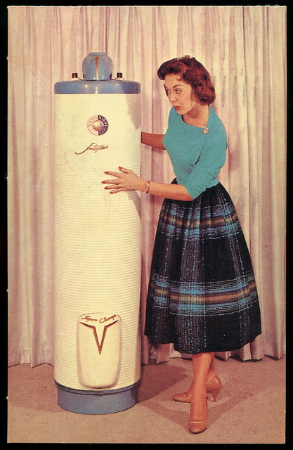 JetGlas Water Heater, circa 1960 - Advertising Postcard
