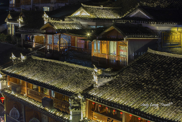 Inns by the river, Fenghuang ancient town