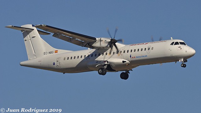 EC-NBG - Air Nostrum -ATR 72-600 (72-212A) - PMI/LEPA