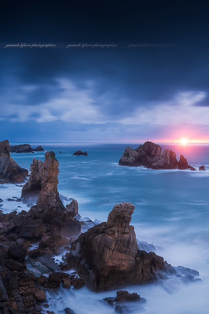 Sunset to Los Urros, Liencres - Cantabria / Spain
