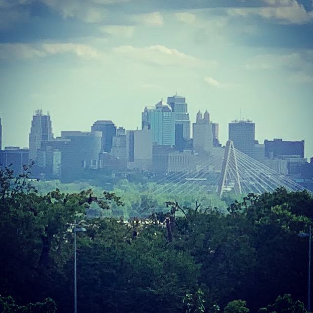 View of Kansas City from the Skybar at the Cerner Experience Center