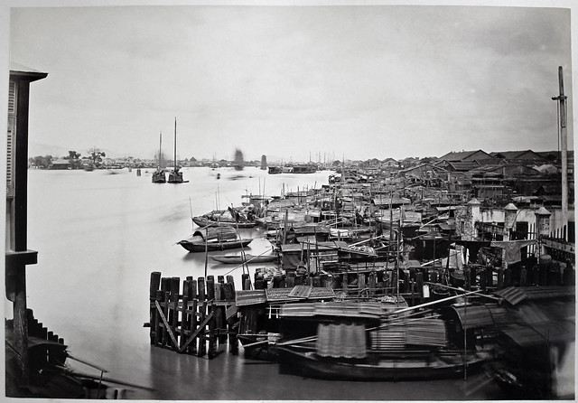 Hotz collection: Guangzhou, Zhujiang River (The Pearl River or Canton River), ca. 1870