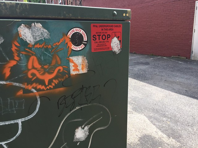 5/15/19. Stroudsburg, PA street art finds...