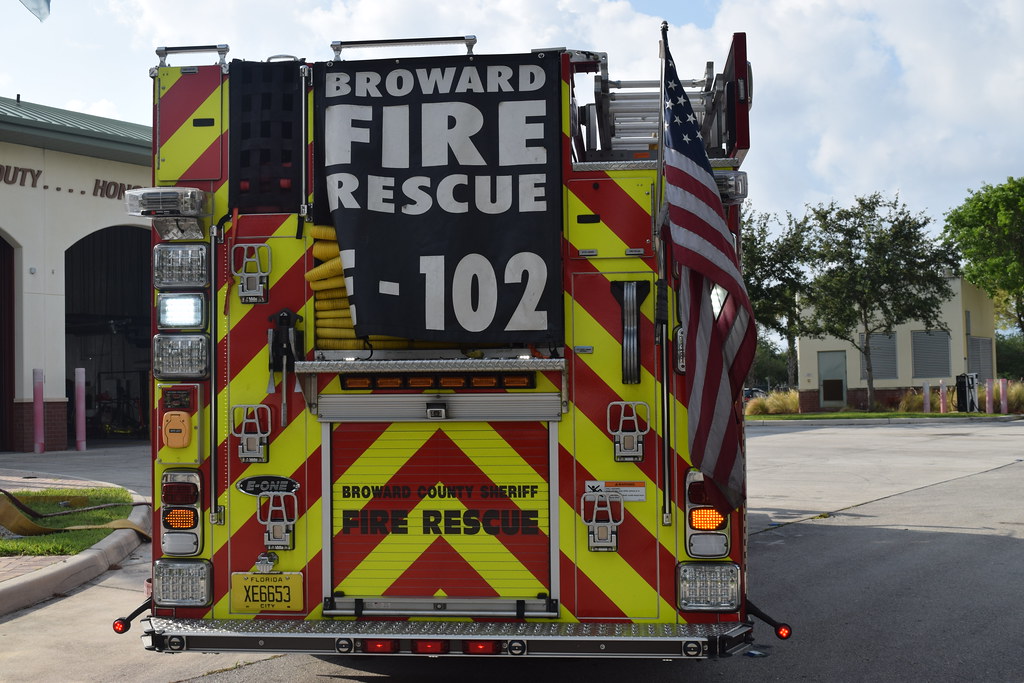 Broward Sheriff's Office Fire Rescue | BSOFR Engine 102 (FL)… | Flickr