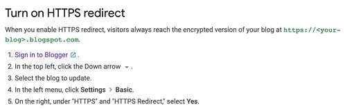HTTPS redirect