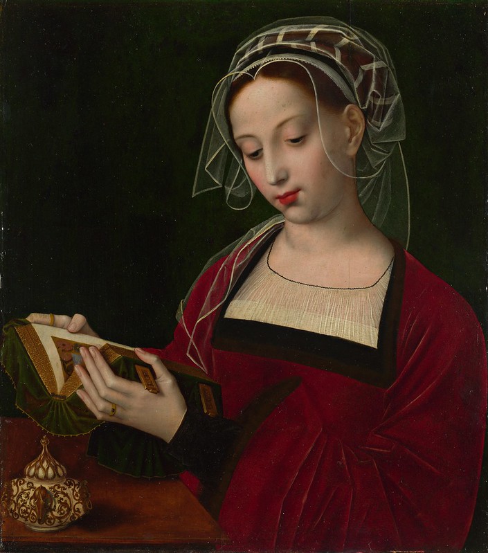Ambrosius Benson (c.1495-1550) - The Magdalen Reading