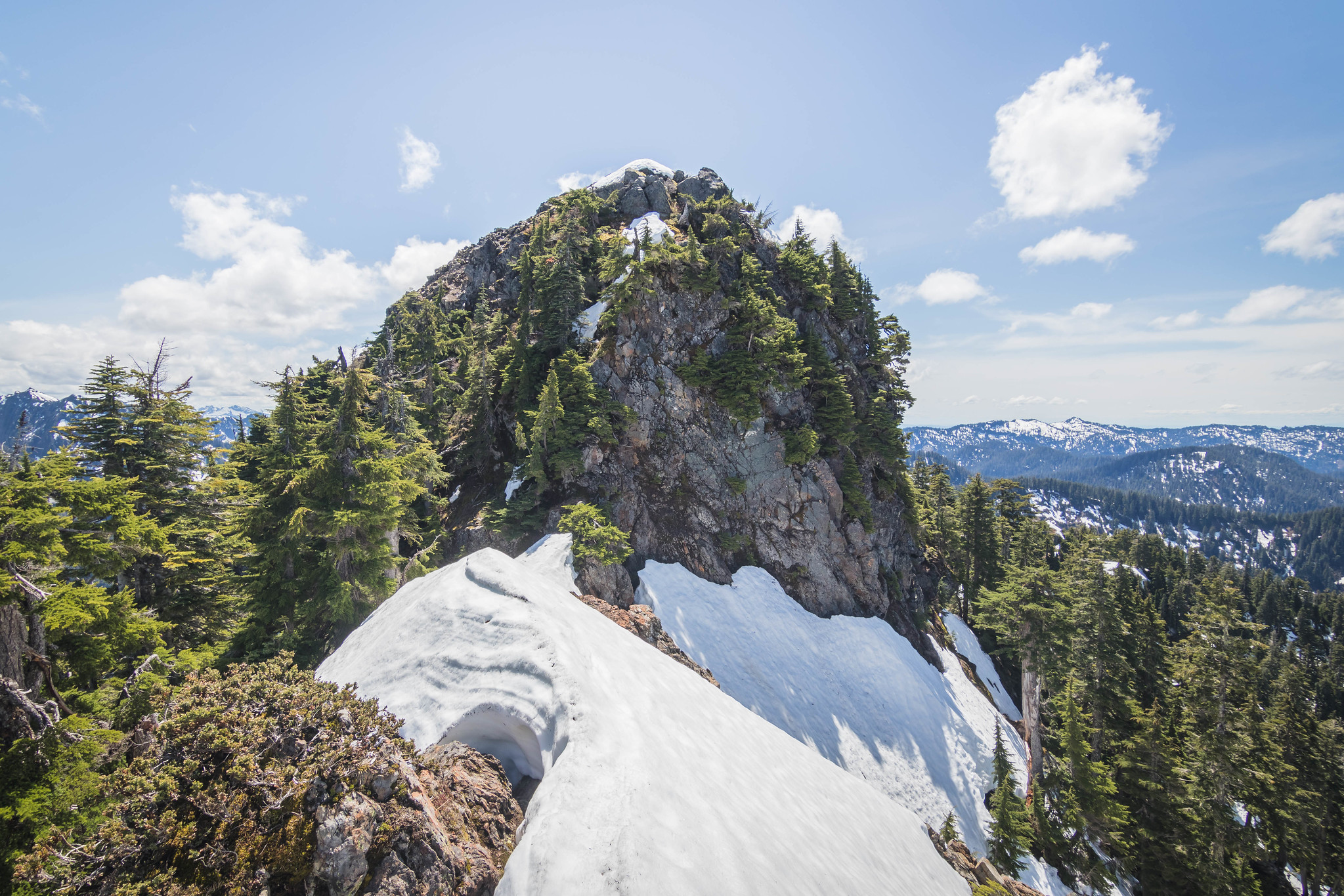 Marble Peak summit up ahead