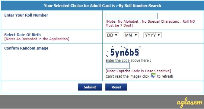 UPSC CAPF Admit Card 2019 Download by roll number