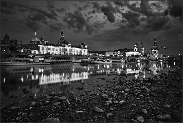 Dresden - Ein Abend an der Elbe