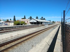 Fremantle railway station from the other side of the tracks