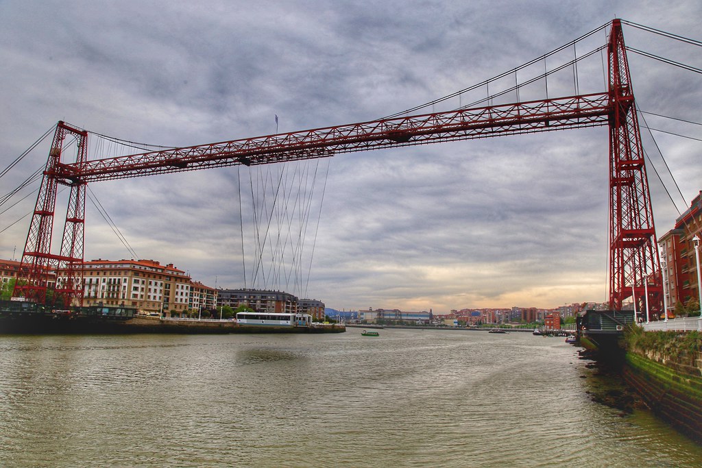 Puente Vizcaya. Getxo, Biscay Province, Spain