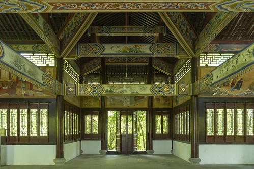 pavilion cemetry dinghai zhoushan china chinese