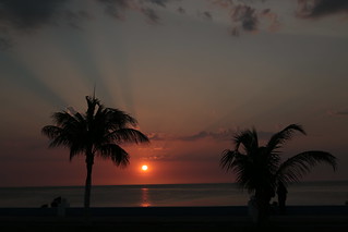 Sunset in Campeche, Mexiko