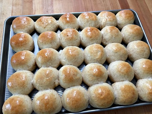 buttered rolls