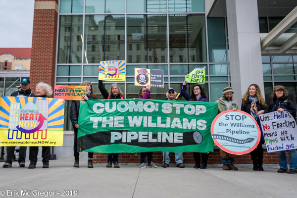 Grassroots Coalition, Protests National Grid and Calls on Gov. Cuomo to Stop Pipelines