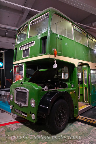 Bristol Omnibus 1966 Bristol FLF6B / ECW C7253, FHW 158D on display at the Bristol M-Shed museum | by EastBeach68