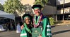 University of Hawaii at Manoa College of Education PhD graduates celebrated at the University of Hawaii at Manoa commencement ceremony on May 11, 2019.