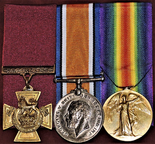 Victoria Cross, British War Medal, Allied Victory Medal