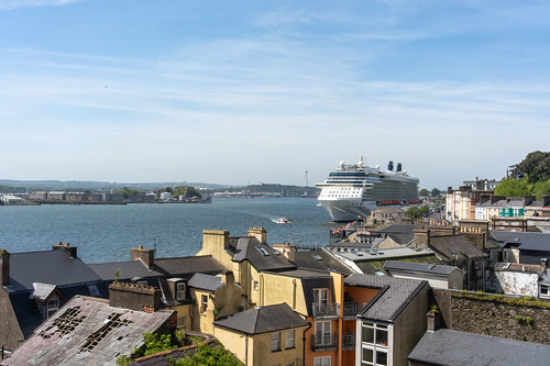  DID I MENTION THE REALLY BIG CRUISE SHIP IN COBH - CELEBRITY REFLECTION 016 