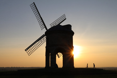 sunset architecture windmill chesterton landscape warwickshire uk greatbritain canon canoneos travel silhouette