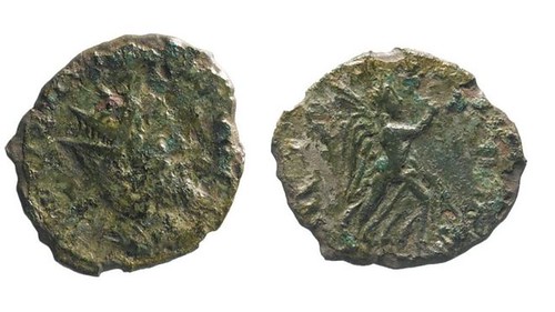 269AD Ulpius Cornelius Laelianus coin