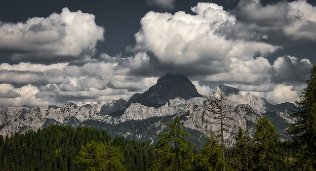 Italy. The Dolomites Alps.