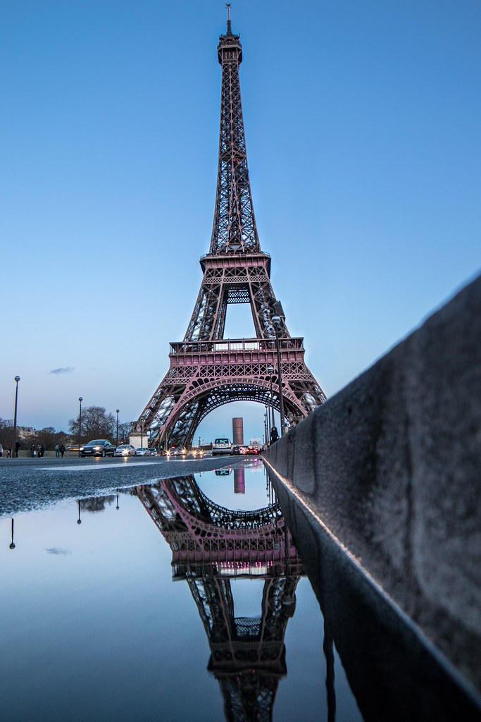 Tour Eiffel en rose