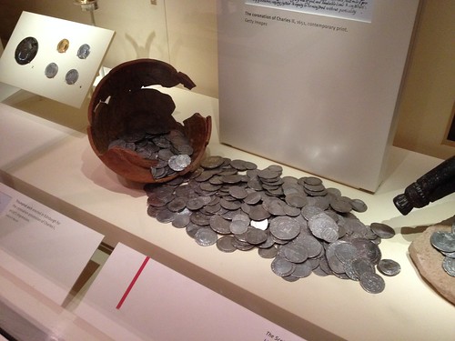 Pot of coins Scot horde