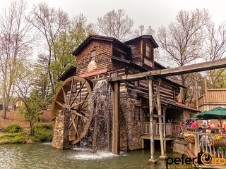 Grist Mill at Dollywood in Pigeon Forge, TN