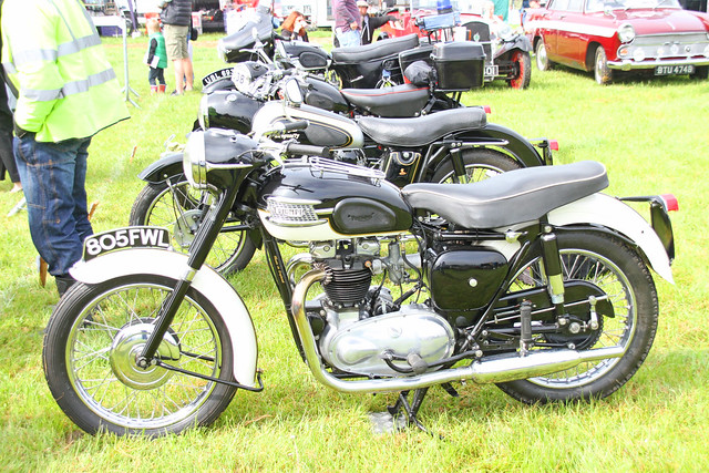Triumph Motorcycle at Woodhall Spa Show