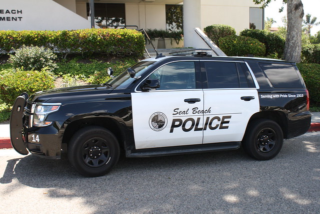 Seal Beach Police Chevrolet Tahoe