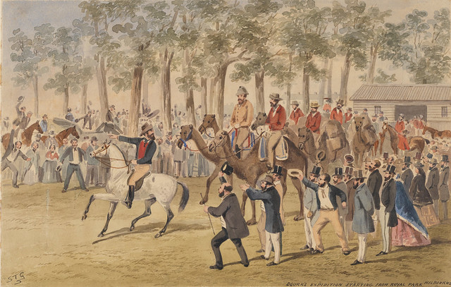 Expedition starting from Royal Park Melbourne, Samuel Thomas Gill