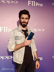 Nabeel Zubarie at the Launch Event of oppo F11 Pro