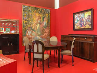 Möbel nach Entwürfen von Henry van de Velde