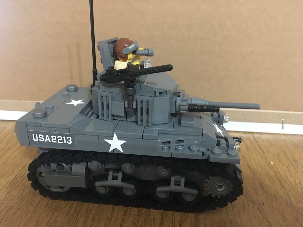 M5A1 Tank from Brickarms