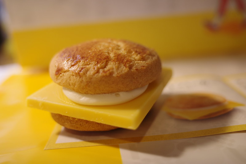チーズチョコレートバーガー