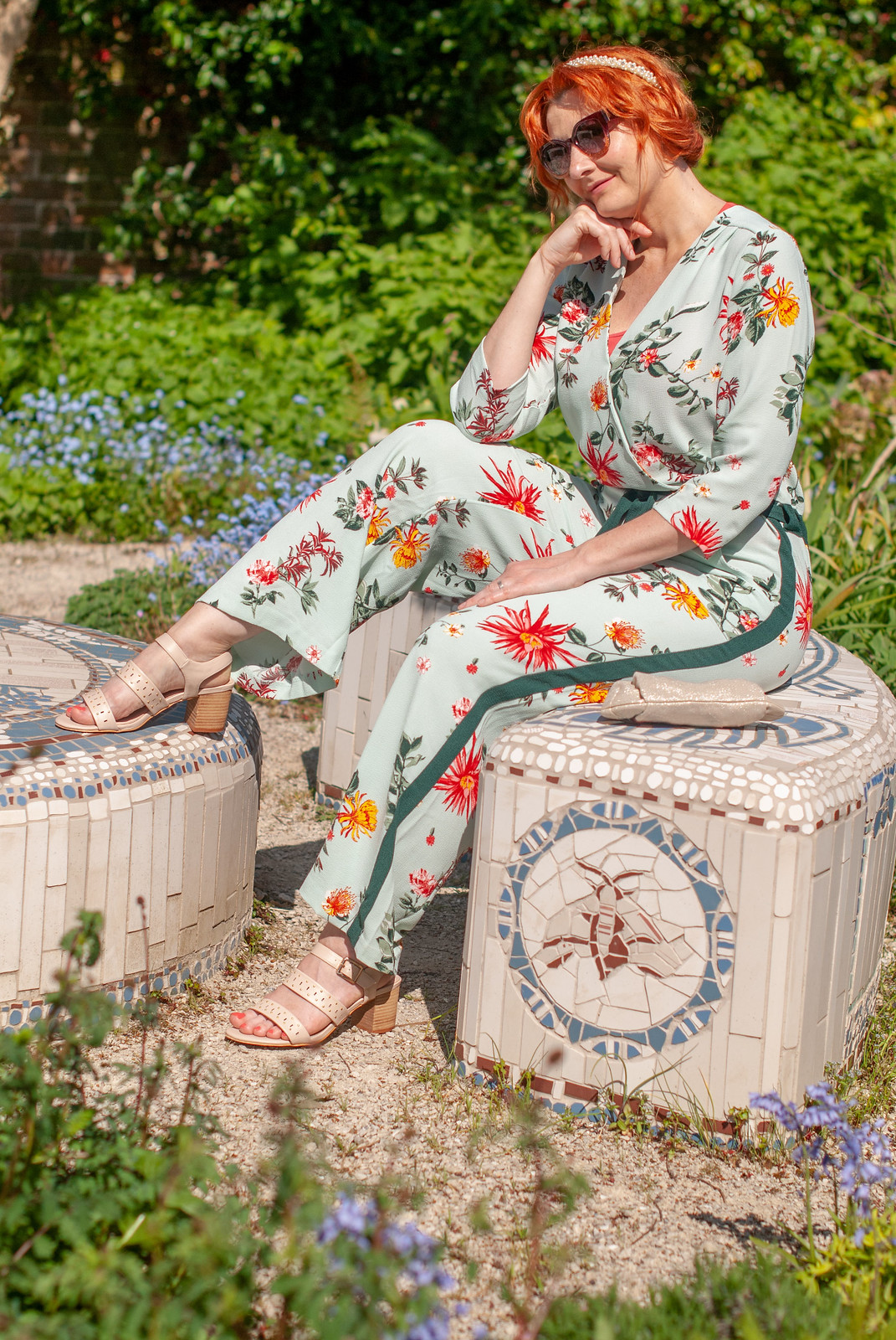 Over 40 Fashion: The Jumpsuit and Nude Sandals All Your Weddings and Garden Parties Can't Do Without This Summer | Not Dressed As Lamb