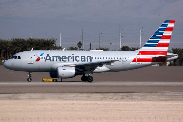 American Airlines | Airbus A319 | N760US | Las Vegas McCarran