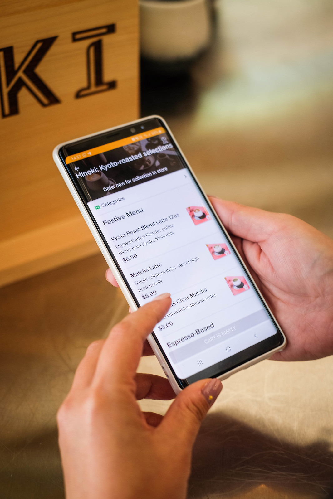 Using the Honestbee Mobile App to Place Order