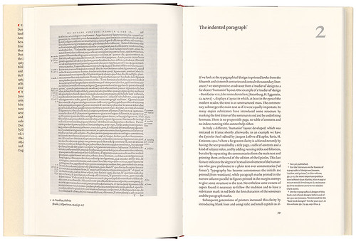 Lexicon in use in Frans A. Janssen’s Technique & design in the history of printing, 2004, 250 × 175mm, designed by De Does.